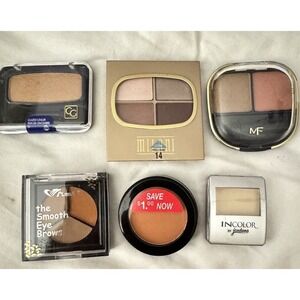 Mixed Vintage Eyeshadow Lot Milani Max Factor CoverGirl Jordana + More